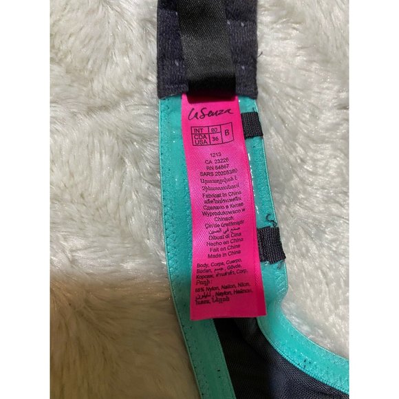 La Senza womens Bra Green 36B "The Show Off" Sexy - Picture 6 of 7